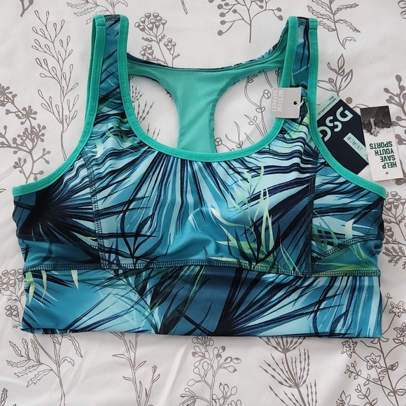 DSG Palm Print Sports Bra -NWT - Picture 9 of 9